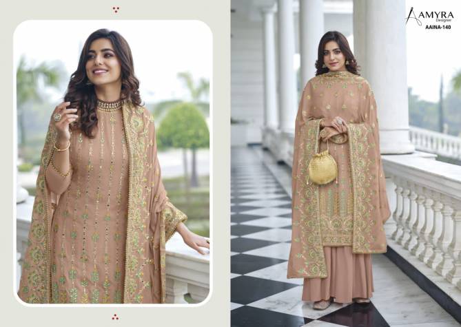 Amyra Aaina 9 Fancy Festive Wear Designer Heavy Salwar Kameez Collection